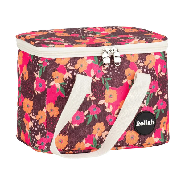 Holiday Lunch Bag | Autumn Bouquet by Kollab. Australian Art Prints, Gifts, Fashion and Homewares. Green Door Decor. www.greendoordecor.com.au