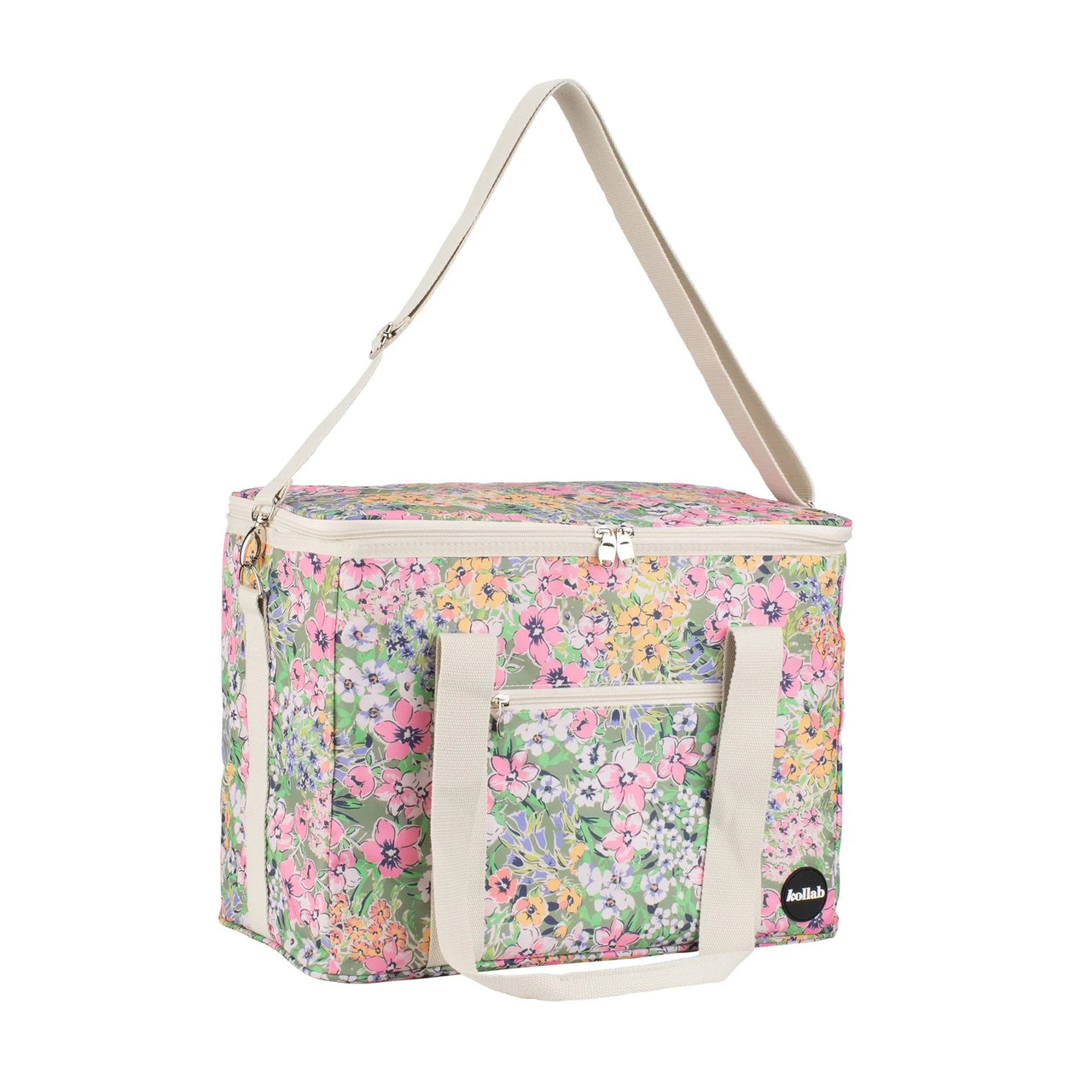 Holiday Picnic Bag | Petite Blooms by Kollab. Australian Art Prints and Homewares. Green Door Decor. www.greendoordecor.com.au