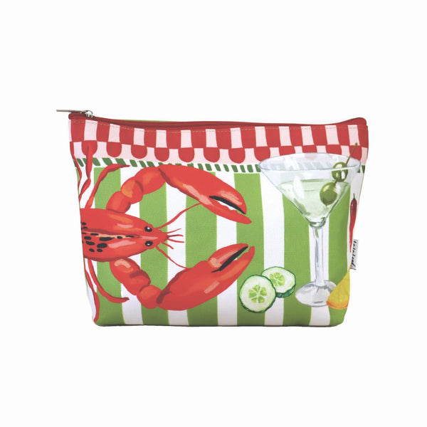 Holiday Pouch | Seaview by La La Land. Australian Art Prints, Gifts, Fashion and Homewares. Green Door Decor. www.greendoordecor.com.au