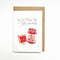 Hope Your Mother's Day is Jam Packed With Love | Greeting Card by Well Drawn. Australian Art Prints, Gifts, Fashion and Homewares. Green Door Decor. www.greendoordecor.com.au