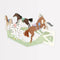 Horse Concertina Card by Meri Meri. Australian Art Prints and Homewares. Green Door Decor. www.greendoordecor.com.au