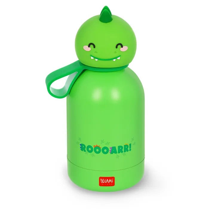 Legami | 'Hot & Cold BFF' Kids Bottle | Dino by Paperie. Australian Art Prints, Gifts, Fashion and Homewares. Green Door Decor. www.greendoordecor.com.au