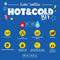 Legami | 'Hot & Cold BFF' Kids Bottle | Monster by Paperie. Australian Art Prints, Gifts, Fashion and Homewares. Green Door Decor. www.greendoordecor.com.au