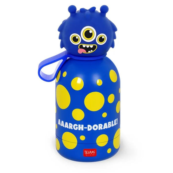 Legami | 'Hot & Cold BFF' Kids Bottle | Monster by Paperie. Australian Art Prints, Gifts, Fashion and Homewares. Green Door Decor. www.greendoordecor.com.au