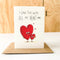 I Love You With All My Heart Mum | Greeting Card by Well Drawn. Australian Art Prints, Gifts, Fashion and Homewares. Green Door Decor. www.greendoordecor.com.au