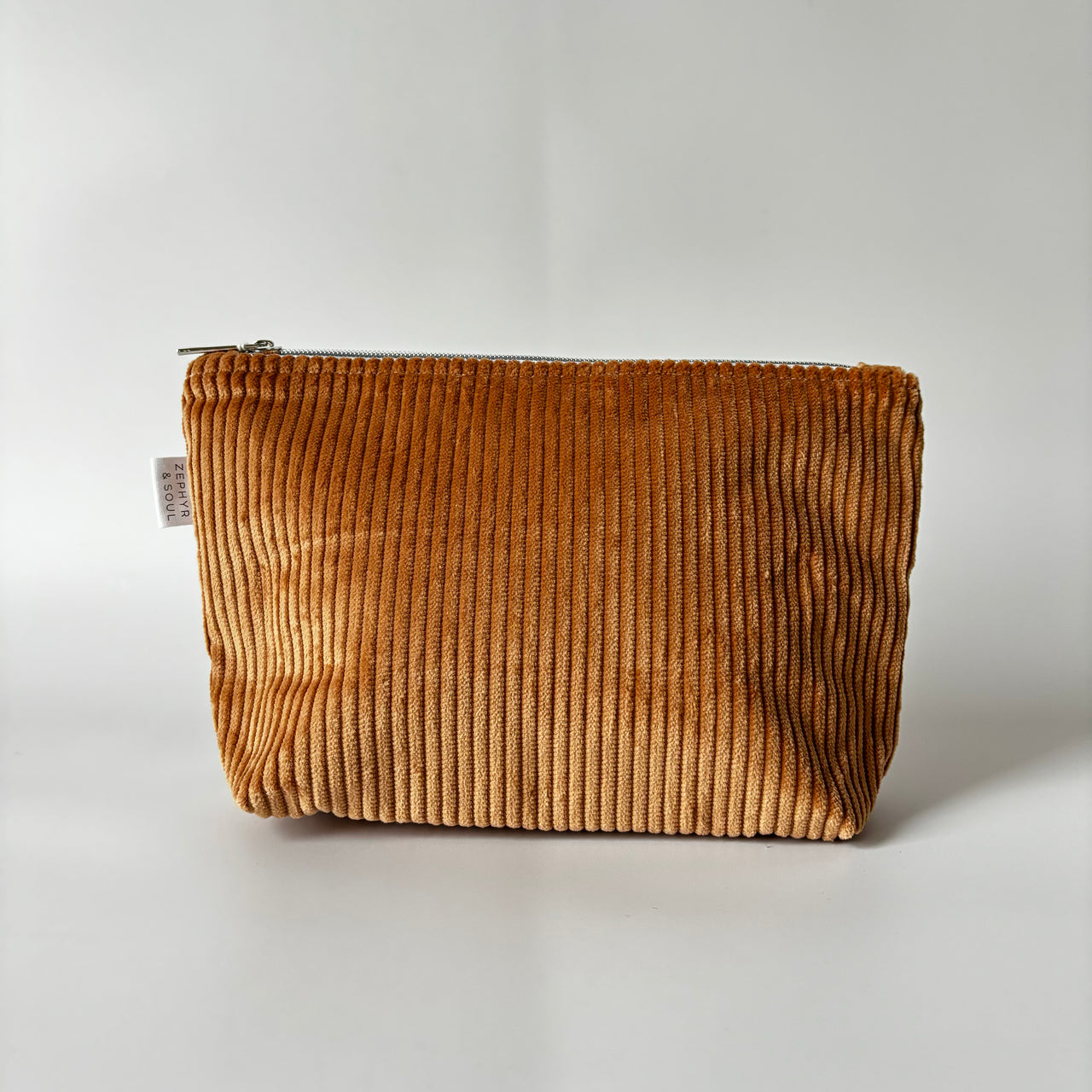 Zipper Pouch | Beige Cord