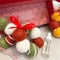 Festive Freshener Set | Red & Green - Polka Dots by Home Dweller. Australian Art Prints, Gifts, Fashion and Homewares. Green Door Decor. www.greendoordecor.com.au