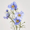 Faux Flower | Cosmos Spray Lavender 64cm by Florabelle. Australian Art Prints, Gifts, Fashion and Homewares. Green Door Decor. www.greendoordecor.com.au