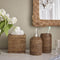 Paume Rattan Square Tissue Box | Antique Brown by Florabelle Living. Australian Art Prints, Gifts, Fashion and Homewares. Green Door Decor. www.greendoordecor.com.au