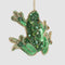 Dainty Green Tree Frog | Sequin Hanging Christmas Tree Decoration by Florabelle Living. Australian Art Prints, Gifts, Fashion and Homewares. Green Door Decor. www.greendoordecor.com.au