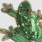 Dainty Green Tree Frog | Sequin Hanging Christmas Tree Decoration by Florabelle Living. Australian Art Prints, Gifts, Fashion and Homewares. Green Door Decor. www.greendoordecor.com.au