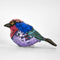 Jasper Clip On Sequin Bird - Blue | Christmas Decorations by Florabelle Living. Australian Art Prints, Gifts, Fashion and Homewares. Green Door Decor. www.greendoordecor.com.au