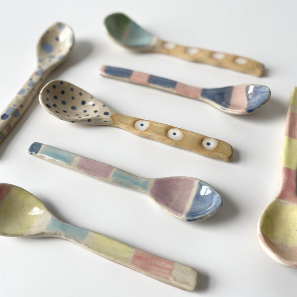 Ceramic Spoons | Various Colours by Bei Creative. Australian Art Prints and Homewares. Green Door Decor. www.greendoordecor.com.au