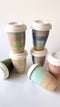 12oz Travel Mug | Pastel Gingham by Bei Creative. Australian Art Prints and Homewares. Green Door Decor. www.greendoordecor.com.au