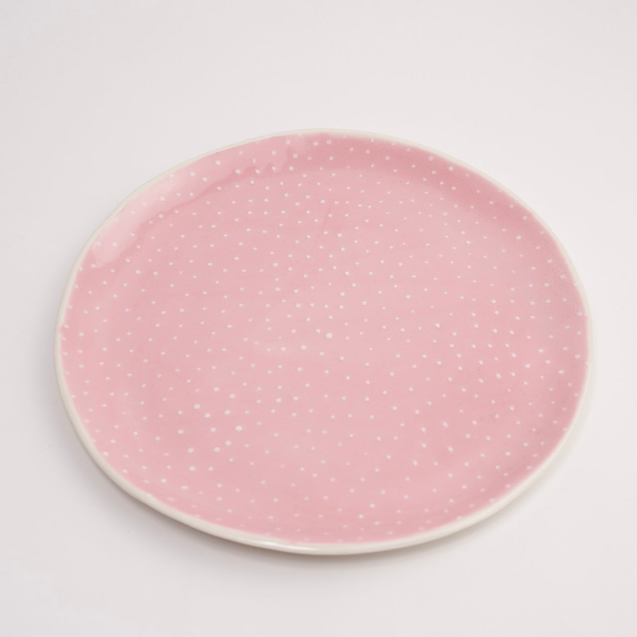 Dotty Platter - Pink by Tania Vrancic Ceramics. Australian Art Prints and Homewares. Green Door Decor. www.greendoordecor.com.au