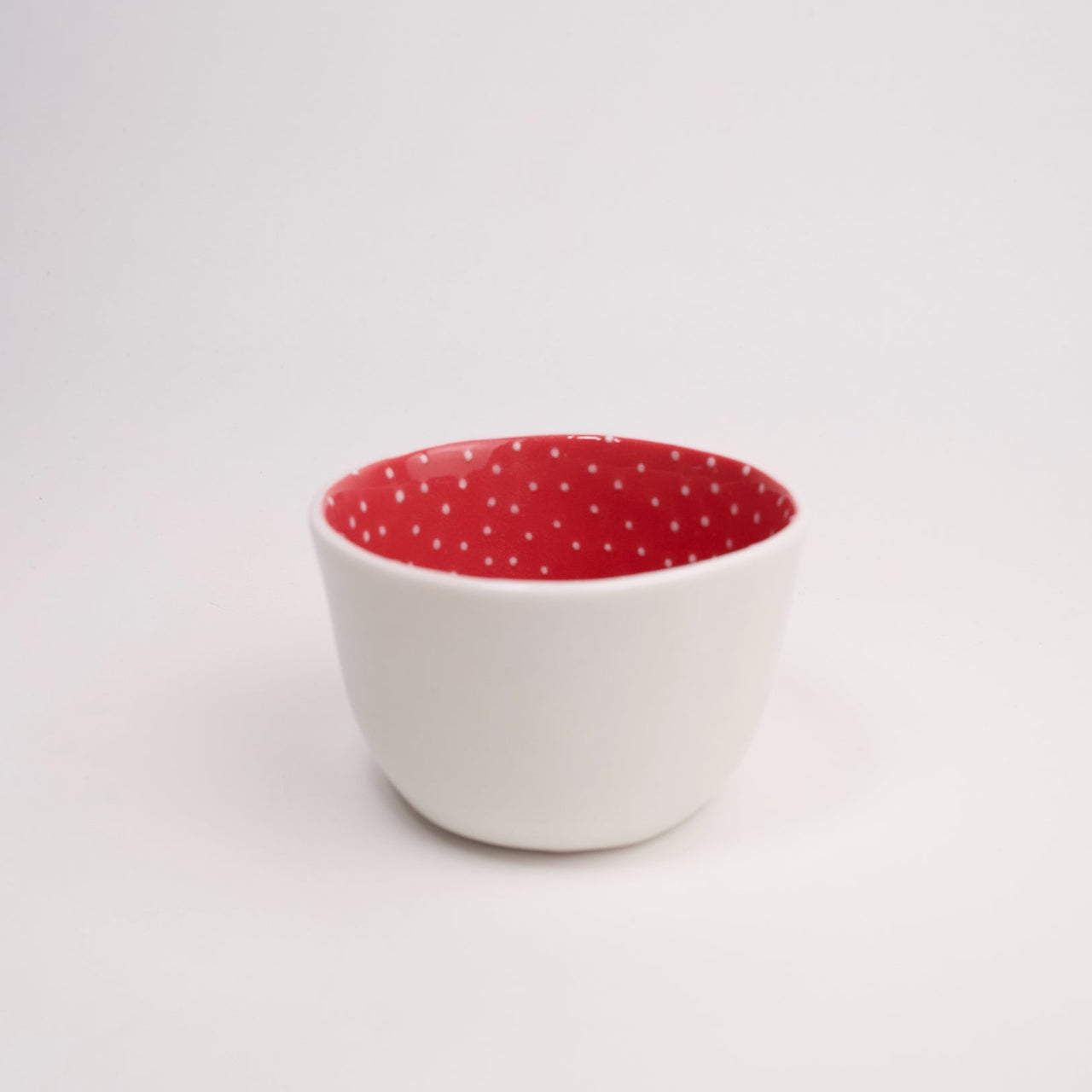 Small Bowl | Dotty Red by Tania Vrancic Ceramics. Australian Art Prints and Homewares. Green Door Decor. www.greendoordecor.com.au