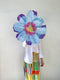 Dancing Paper Flower XL | Purple & Blue. Australian Art Prints and Homewares. Green Door Decor. www.greendoordecor.com.au