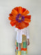 Dancing Paper Flower XL | Orange. Australian Art Prints and Homewares. Green Door Decor. www.greendoordecor.com.au