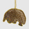 Patrick the Echidna | Sequin Hanging Christmas Tree Decoration by Florabelle Living. Australian Art Prints, Gifts, Fashion and Homewares. Green Door Decor. www.greendoordecor.com.au