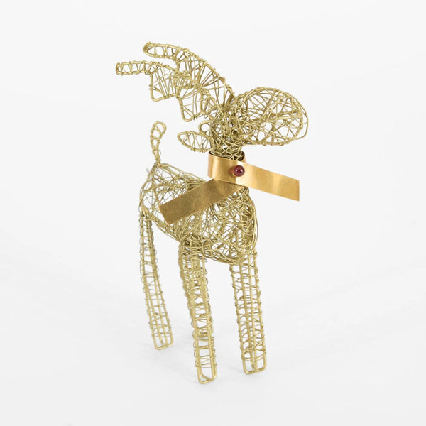 Little Wire Reindeer - Large | Christmas Decorations by Florabelle Living. Australian Art Prints, Gifts, Fashion and Homewares. Green Door Decor. www.greendoordecor.com.au