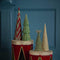 Redou Zig Zag Cone Tree Large - Red & Green | Christmas Decorations by Florabelle Living. Australian Art Prints, Gifts, Fashion and Homewares. Green Door Decor. www.greendoordecor.com.au