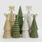 Ansance Tiered Beaded Cone Tree Medium - Green | Christmas Decorations by Florabelle Living. Australian Art Prints, Gifts, Fashion and Homewares. Green Door Decor. www.greendoordecor.com.au