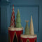 Ansance Tiered Beaded Cone Tree Medium - Green | Christmas Decorations by Florabelle Living. Australian Art Prints, Gifts, Fashion and Homewares. Green Door Decor. www.greendoordecor.com.au