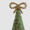 Tiffany Bow Gem Cone Tree Small - Green | Christmas Decorations by Florabelle Living. Australian Art Prints, Gifts, Fashion and Homewares. Green Door Decor. www.greendoordecor.com.au