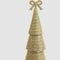 Tiffany Bugle Bead Tiered Cone Tree Large - Gold | Christmas Decorations by Florabelle Living. Australian Art Prints, Gifts, Fashion and Homewares. Green Door Decor. www.greendoordecor.com.au