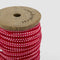 Scarlet Velvet Ticking Ribbon | 15mm x 10m by Florabelle Living. Australian Art Prints, Gifts, Fashion and Homewares. Green Door Decor. www.greendoordecor.com.au
