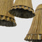 Golden Pleated Bells - Set of 3 | Christmas Decorations by Florabelle Living. Australian Art Prints, Gifts, Fashion and Homewares. Green Door Decor. www.greendoordecor.com.au