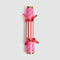 Carnival Stripe Christmas Crackers - Red & Pink | Box of 6 by Florabelle Living. Australian Art Prints, Gifts, Fashion and Homewares. Green Door Decor. www.greendoordecor.com.au
