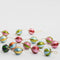 Stripe Capiz Garland Multi | Christmas Hanging Decorations by Florabelle Living. Australian Art Prints, Gifts, Fashion and Homewares. Green Door Decor. www.greendoordecor.com.au