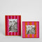 Ciao Bella Photo Frame 4x6 | Red & Pink by Florabelle Living. Australian Art Prints, Gifts, Fashion and Homewares. Green Door Decor. www.greendoordecor.com.au