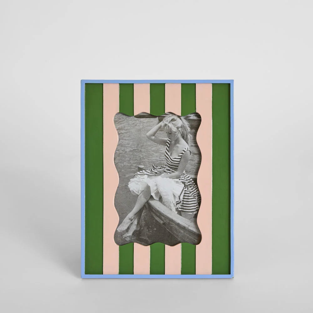 Ciao Bella Photo Frame 4x6 | Green & Pink by Florabelle Living. Australian Art Prints, Gifts, Fashion and Homewares. Green Door Decor. www.greendoordecor.com.au