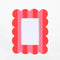 Ciao Bella Scalloped Photo Frame | Red & Pink by Florabelle Living. Australian Art Prints, Gifts, Fashion and Homewares. Green Door Decor. www.greendoordecor.com.au
