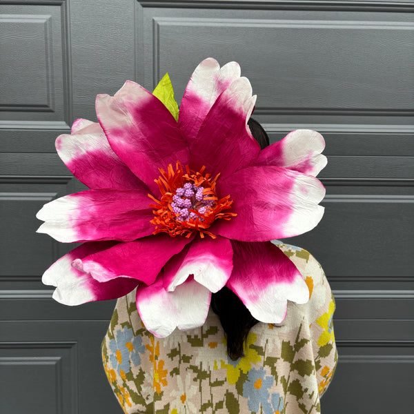 Miss Daisy Paper Flower XL | Magenta Pink. Australian Art Prints and Homewares. Green Door Decor. www.greendoordecor.com.au