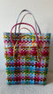 Medium Recycled Plastic Basket | Various Colours by Nibbanah. Australian Art Prints and Homewares. Green Door Decor. www.greendoordecor.com.au