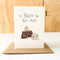 I've Baggsed The Best Mum | Greeting Card by Well Drawn. Australian Art Prints, Gifts, Fashion and Homewares. Green Door Decor. www.greendoordecor.com.au