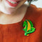 Impressive Scale Brooch | Erstwilder x Pete Cromer Fairy Tales Collection. Australian Art Prints, Gifts, Fashion and Homewares. Green Door Decor. www.greendoordecor.com.au