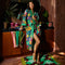 'Ines' Cotton Robe by Sage and Clare. Australian Art Prints, Gifts, Fashion and Homewares. Green Door Decor. www.greendoordecor.com.au