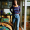 'Ingrid' Knit Top | Rosewood by Sage and Clare. Australian Art Prints, Gifts, Fashion and Homewares. Green Door Decor. www.greendoordecor.com.au