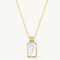 Initial Gold Necklace | J