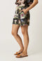Iris Shorts | Charcoal Archive Floral by Nancybird. Australian Art Prints, Gifts, Fashion and Homewares. Green Door Decor. www.greendoordecor.com.au