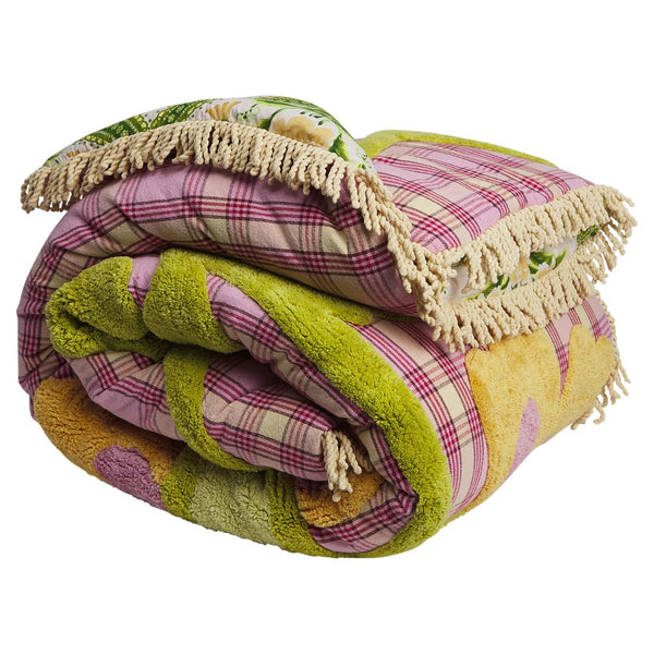 'Isla' Tufted Bedcover by Sage and Clare. Australian Art Prints and Homewares. Green Door Decor. www.greendoordecor.com.au