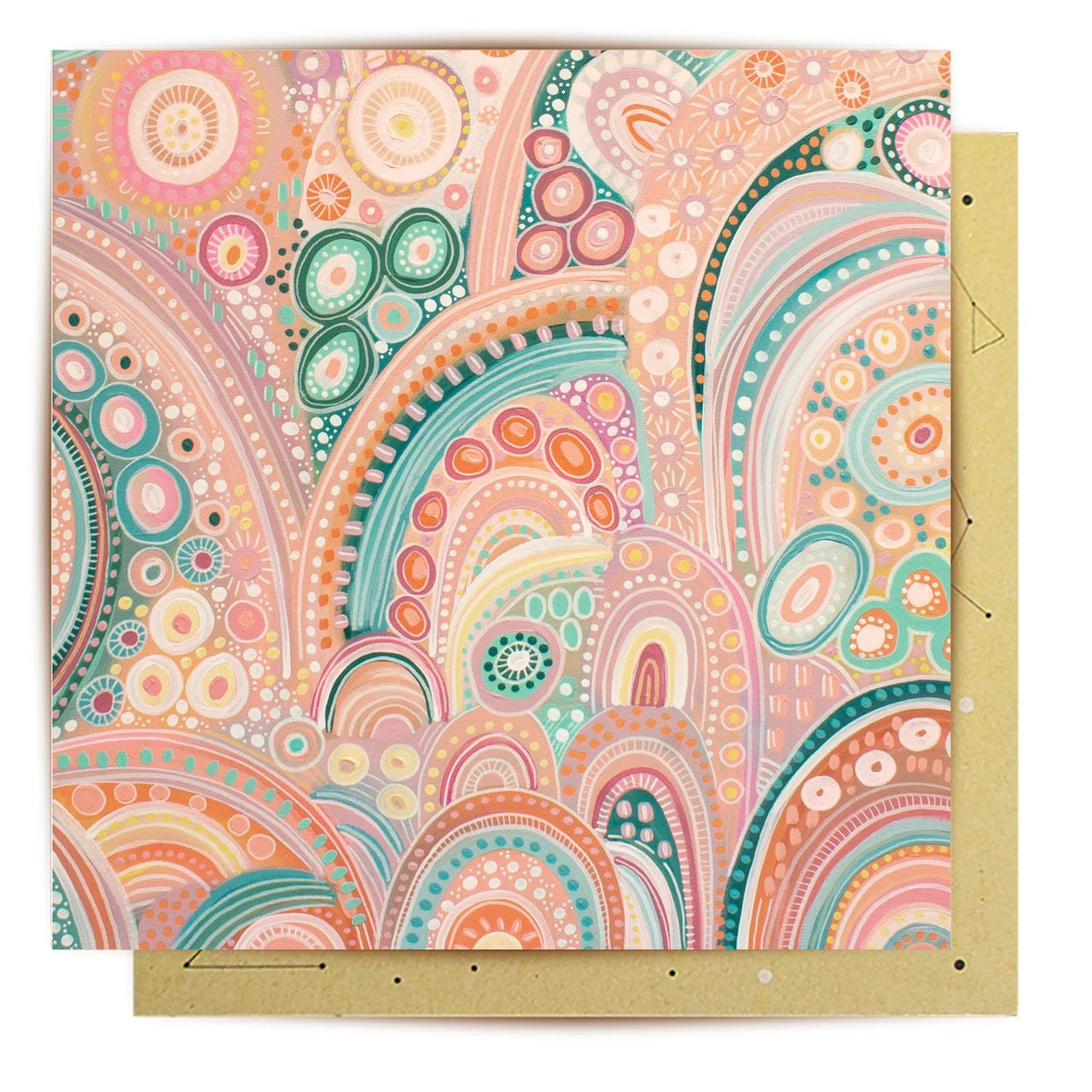 Greeting Card | Jagun II by La La Land. Australian Art Prints, Fashion and Homewares. Green Door Decor. www.greendoordecor.com.au
