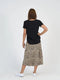 Janis Short Sleeve Bamboo T-Shirt | Black by Lou Lou Australia. Australian Art Prints, Gifts, Fashion and Homewares. Green Door Decor. www.greendoordecor.com.au