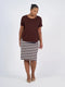 Janis Short Sleeve Bamboo T-Shirt - Burgundy by Lou Lou Australia. Australian Art Prints, Gifts, Fashion and Homewares. Green Door Decor. www.greendoordecor.com.au