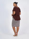 Janis Short Sleeve Bamboo T-Shirt - Burgundy by Lou Lou Australia. Australian Art Prints, Gifts, Fashion and Homewares. Green Door Decor. www.greendoordecor.com.au