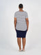 Janis Short Sleeve Bamboo T-Shirt - Navy & White Stripe by Lou Lou Australia. Australian Art Prints, Gifts, Fashion and Homewares. Green Door Decor. www.greendoordecor.com.au